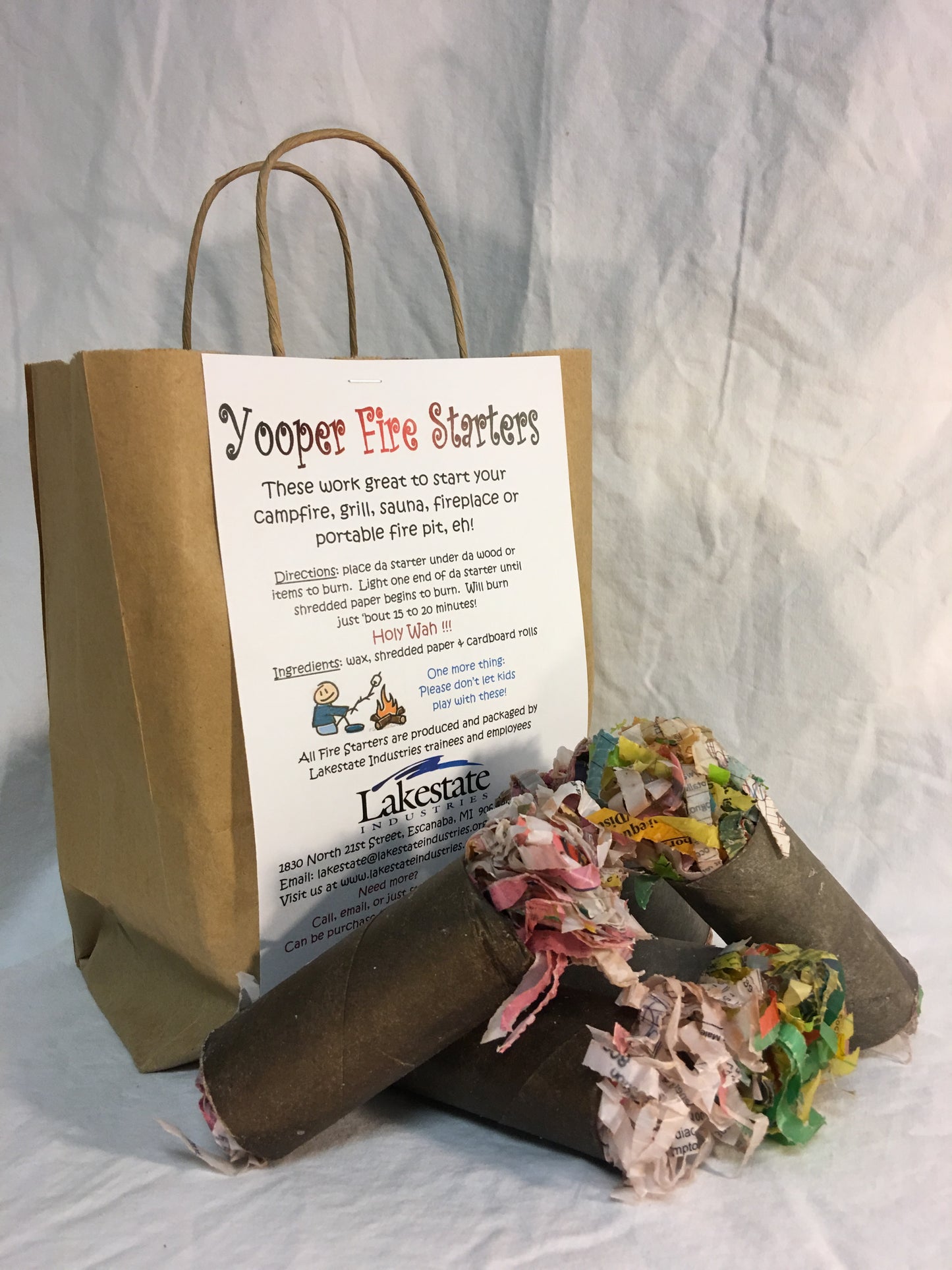 20 Pack Yooper Fire Starters